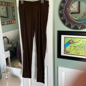 Brown 2XL jegging leggings never worn